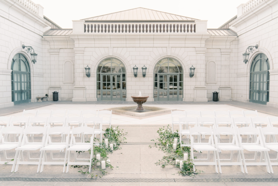 Grand America Hotel exterior with elegant architecture and manicured gardens in Salt Lake City Utah