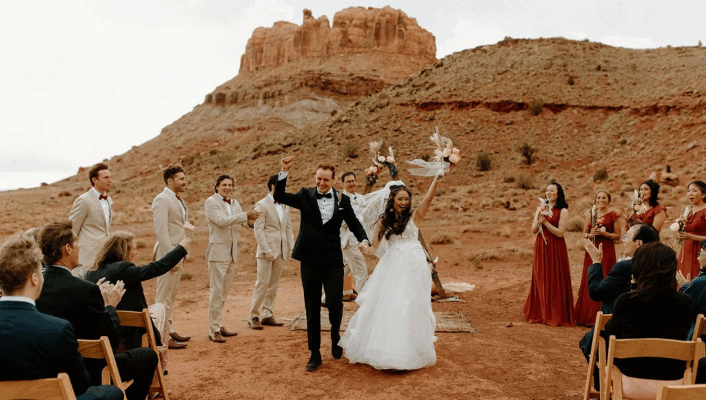 Red Earth Venue is a stunning wedding location that has breathtaking outdoor views.
